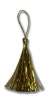 metallic tassel use for decorative