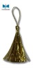 metallic tassel used for bookmark and decorations