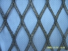 metallic yarn fabric---Black Golden 65