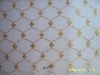 metallic yarn fabric/warp knitting fabric