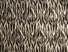 micro fiber ultra supple short plush blanket with zebra printed