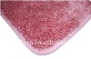 microfiber 100% polyester plush shaggy rug