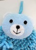 microfiber chenille animals wash cloth