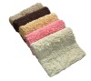 microfiber chenille bath mat