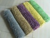microfiber chenille floor colorfull blanket