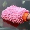 microfiber chenille glove for car cleaning