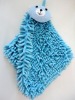 microfiber chenille wash cloth in bear face