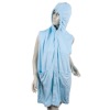 microfiber children sleeveless hooded bathrobe