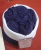microfiber face towel with cotton cylinder