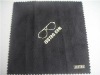 microfiber glasses/sun glasses/eye glasses/lens/spectacles cleaning cloth with rubber spot