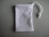 microfiber pouch with customer's logo and color in design