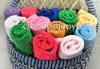microfiber square hand towel