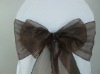 mirrored organza sashes