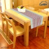 modern 100% pure cotton stripe insulated table runner