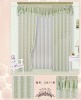 modern floral printed livingroom ready made window curtain