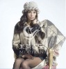 modern mink fur coat