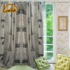 modern picture printed polyester window curtain