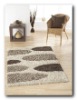 modern shaggy rug