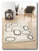 modern shaggy rug