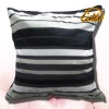 modern striped polyester sofa cushion