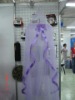 mosquito net/ purple ribbon canopy/polyester mosquito net