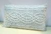 multi-design knitted pillow