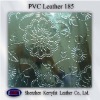 multi-line pattern pvc rexine leather