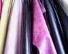 natural glossy putent leather -pig leather 2011