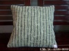 natural hand-made jacquard ramie   pillow