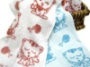 naughty cat children cotton towel