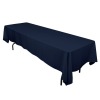 navy rectangle table cloth