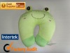 neck pillow with frog design