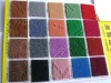 needle punched Single Jacquard Carpet 100% polyester
