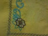 needle punched embroidery felt non woven fabrics
