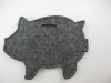 needle punched non woven felt bags,pig gift bags