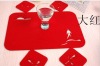 needle punched non woven heat insulation table mats,dinning and cup mats