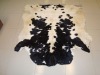 new GOAT SKIN COW HIDE COW HAIRON SHEEPSKIN FUR COW CARPET PATCHWORK RUG