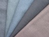new!! bonded 100% Polyester Faux Linen sofa fabric