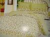 new deisgn 4pcs polyester peach skin bedding set/printed bedding set fabric