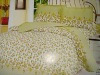 new deisgn 4pcs polyester peach skin bedding set/printed bedding set fabric