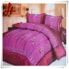 new design 100% polyester taffeta bedding  set/home textile