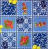 new design PVC table cloth --NW-0262 (blue)