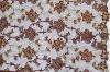 new design flower beaded embroidery fabrics