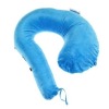 new design inflatable travel pillow with cloth cover