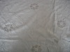 new design polyester  embroidery fabric/  plush fabric