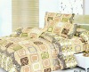 new design reactive printed hotel bedding set