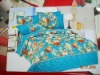 new fashion 100%cotton bed sheet set