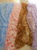new flower organza curtain fabric