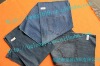 new hot sale pure 100 cotton denim fabric jeans fashion in 2012