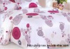 new style and high quality peach skin bedding set